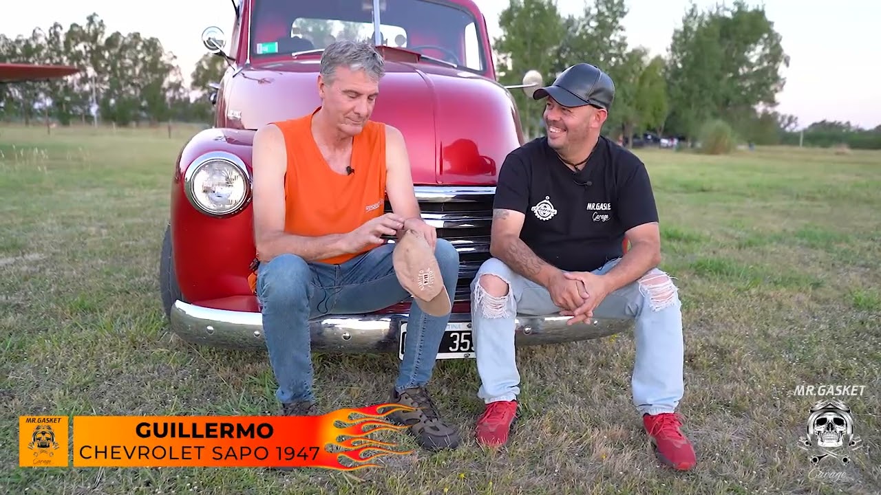 MR GASKET TV PROGRAMA#155 BL1 GUILLE NOS MUESTRA SU HERMOSA CHEVROLET SAPO!!