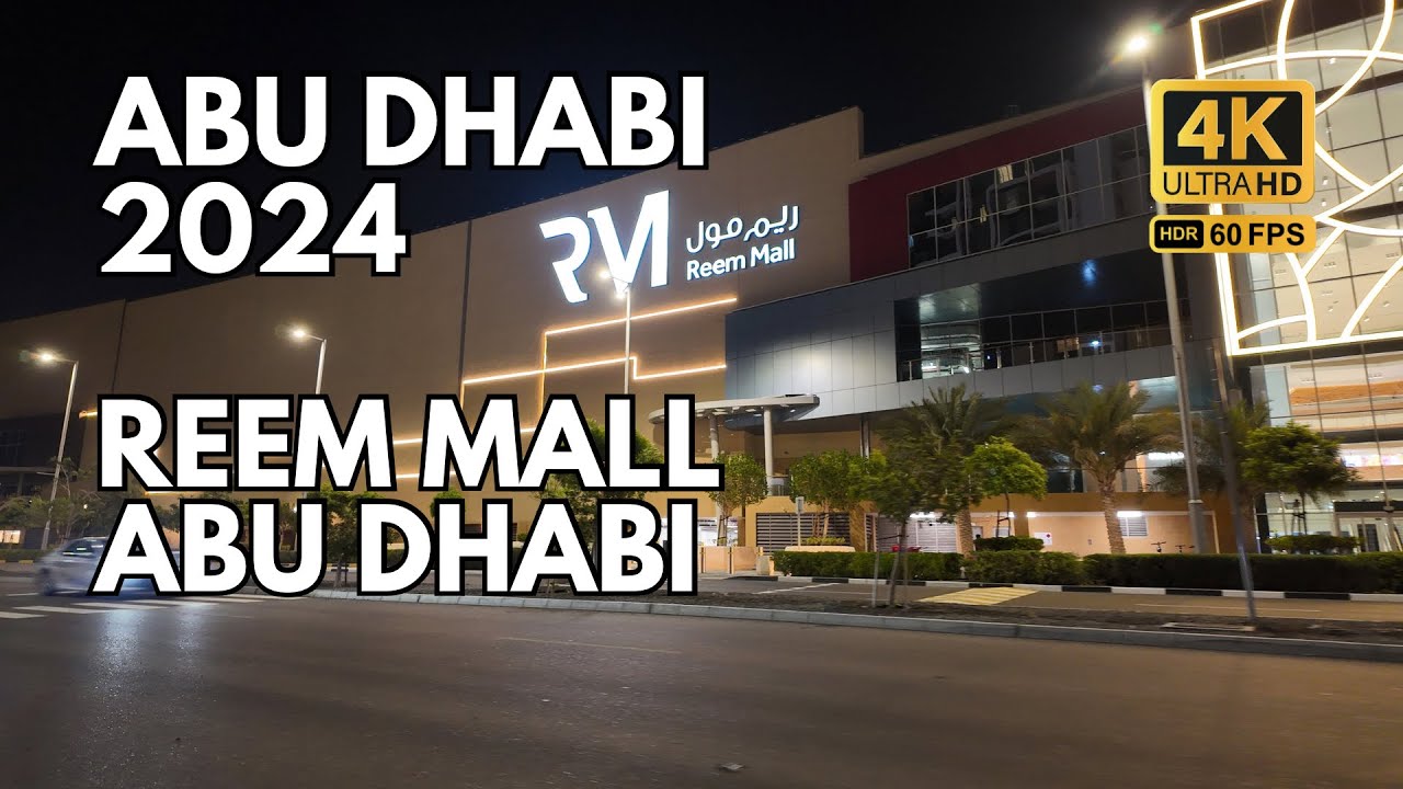 Exploring Reem Mall: A Mesmerizing Tour ASMR 4K UHD 60 FPS