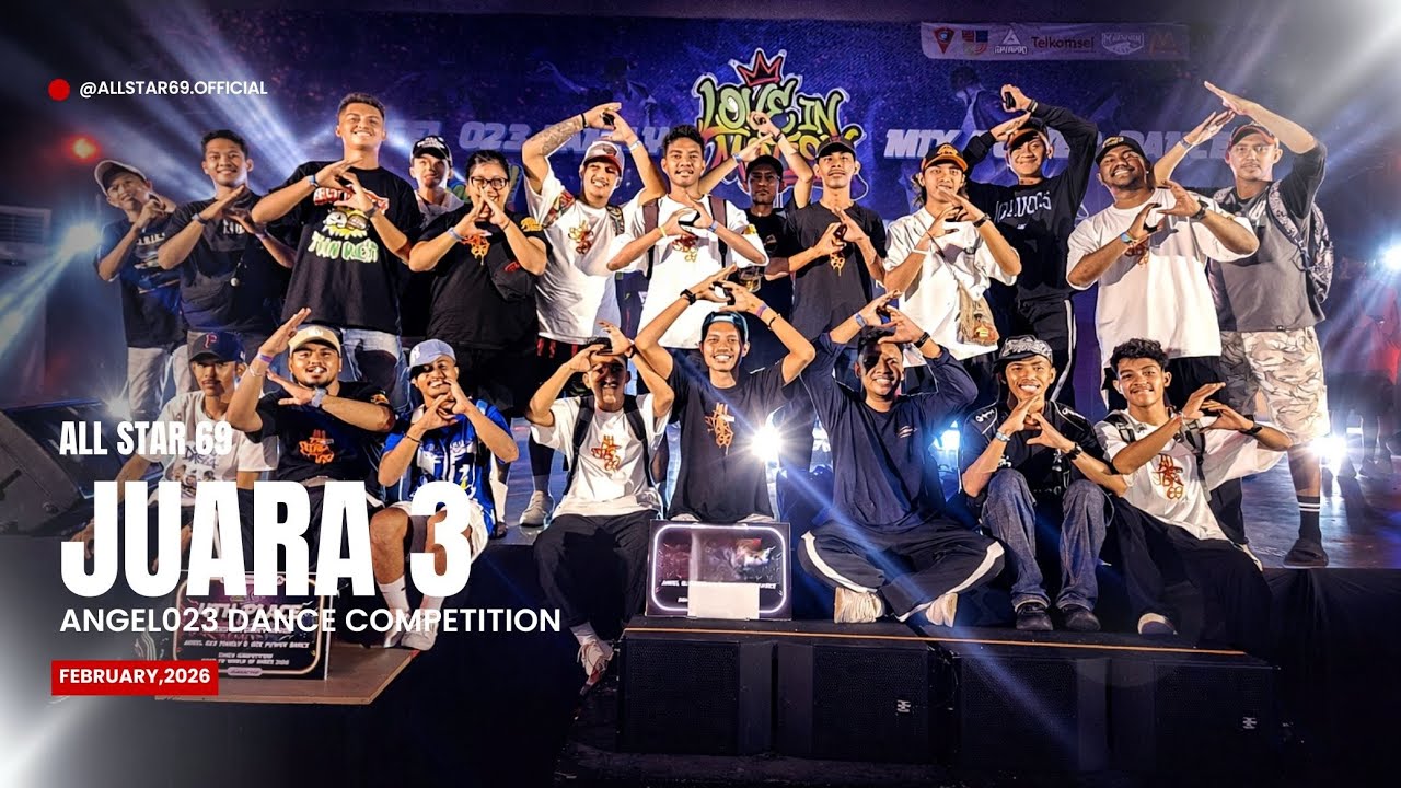 AllStar69 - Juara 3 Angel023 Dance Competition.