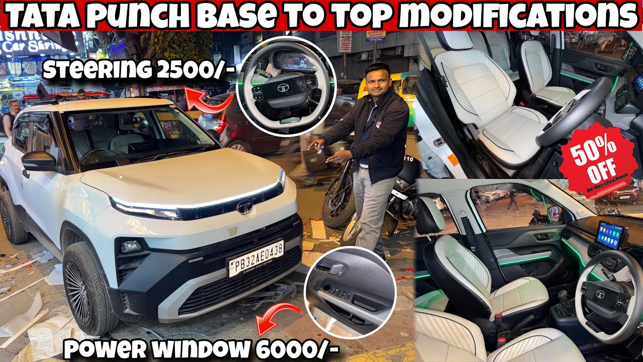 2026 Tata Punch Facelift Smart Modified With Price ✅ Tata Punch Facelift Smart Modification ✅ 