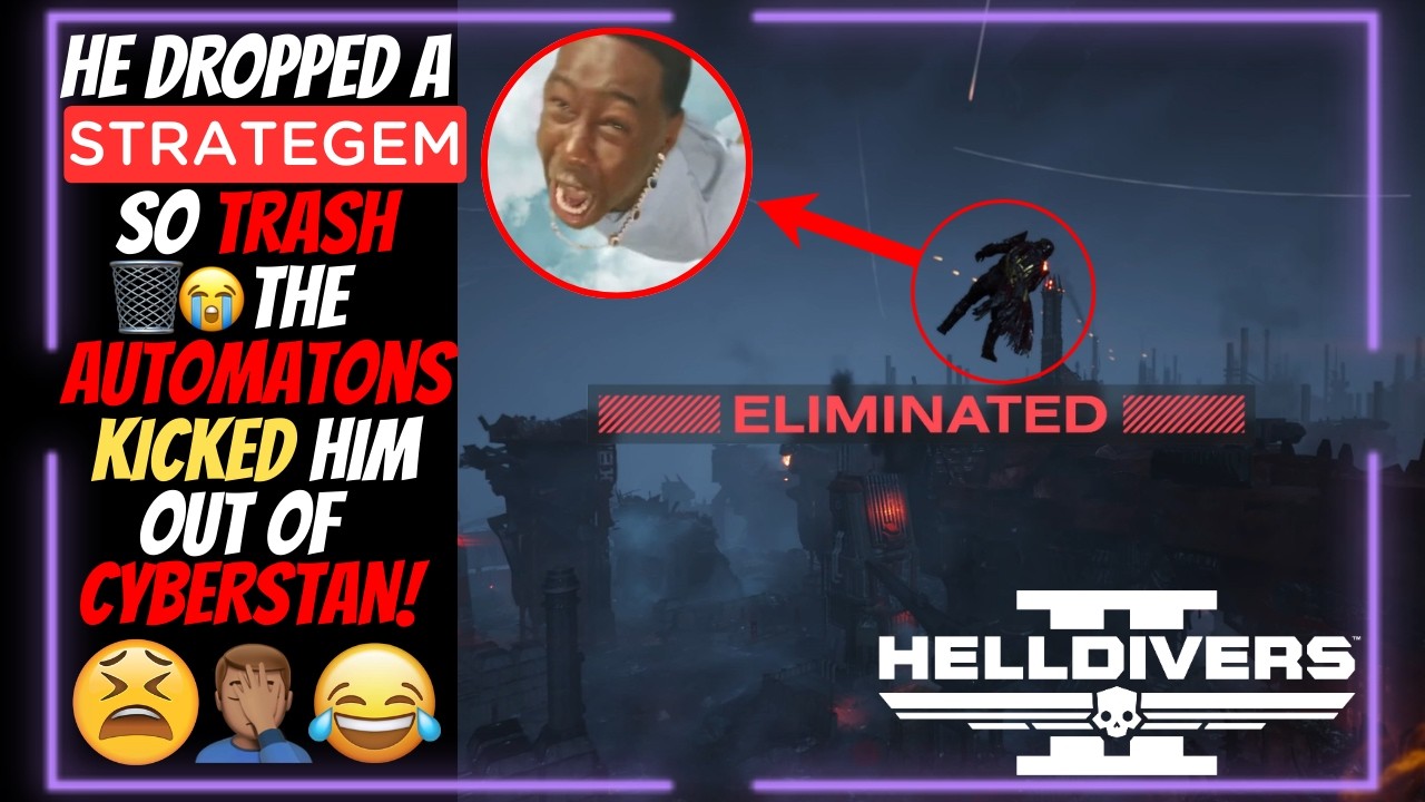 The Automatons Threw Me Off Cyberstan | Helldivers 2 Funny Moments