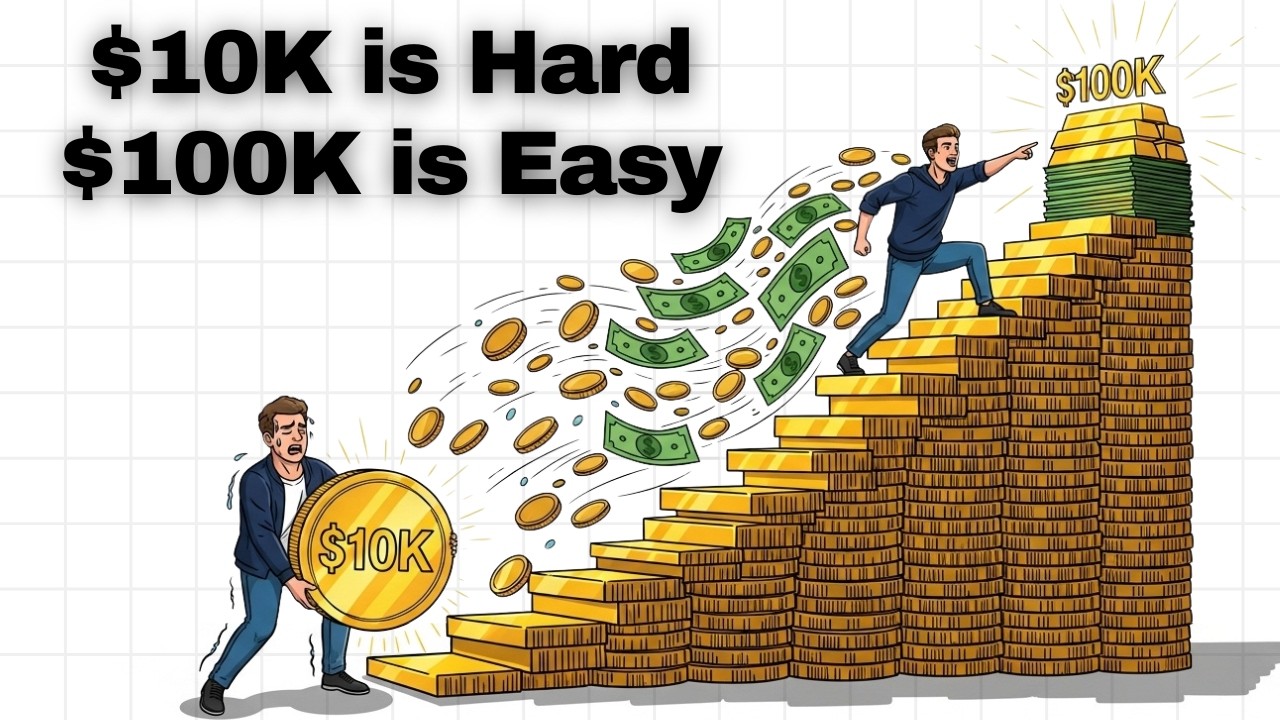 Why Saving $100K Is Easier Than Your First $10K
