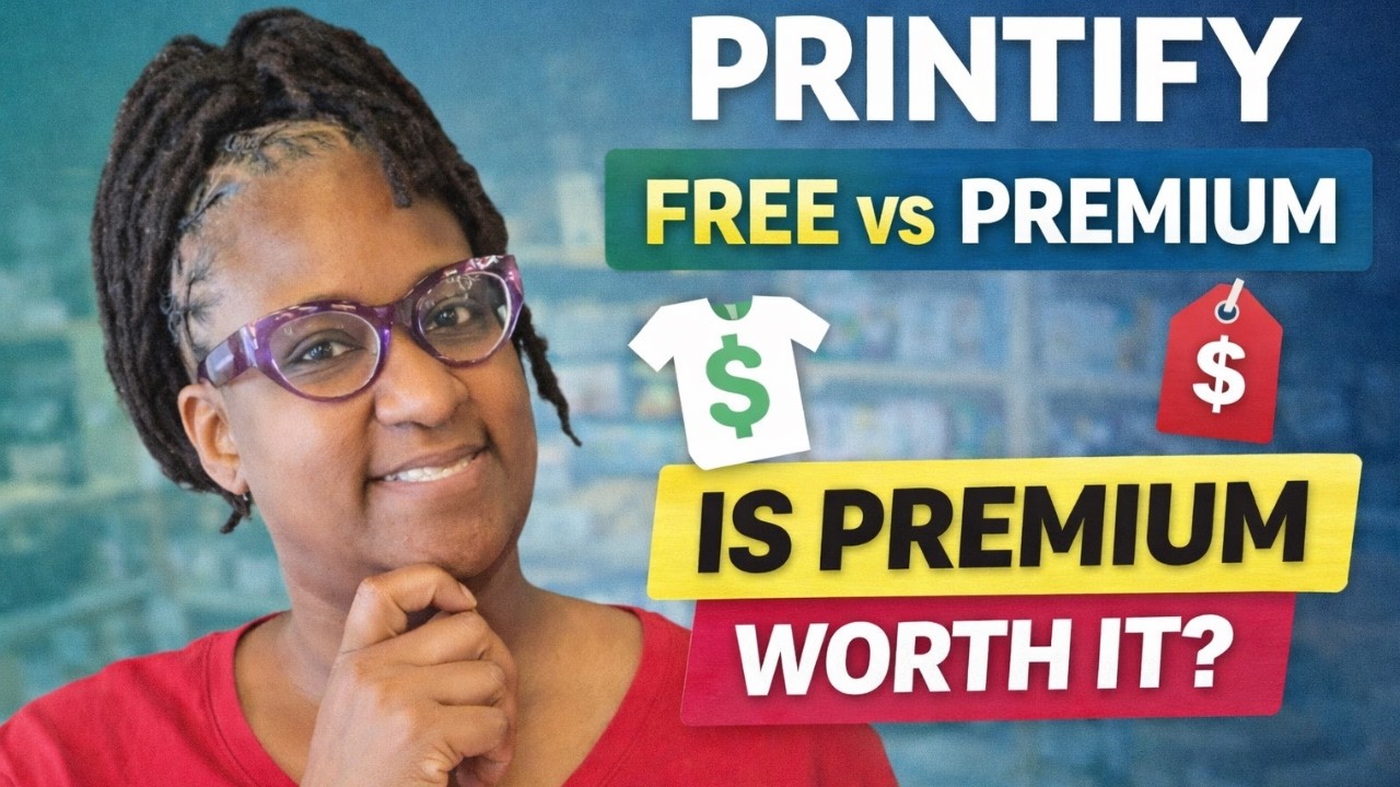 Printify Free vs Premium. What You Really Get and If It Is Worth Paying For