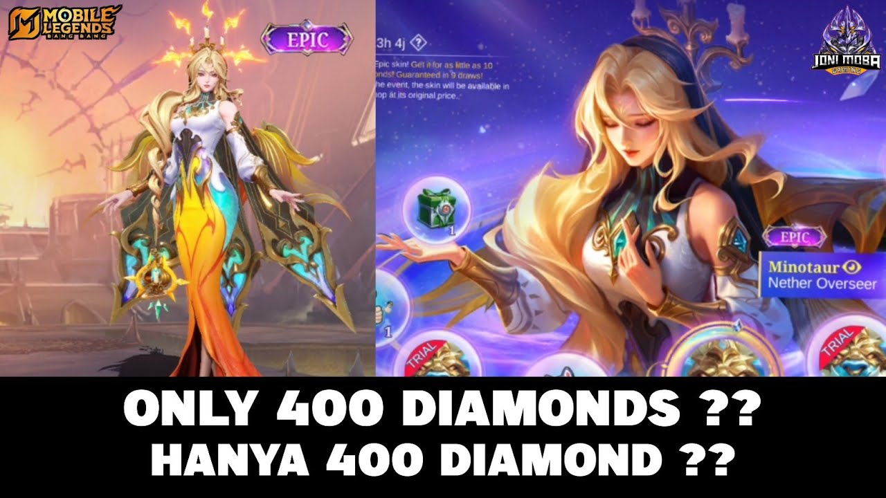 EVENT EPIC AURORA - CHEAP PRICE ONLY 400 DIAMONDS - HANYA 400 DIAMOND - MOBILE LEGENDS