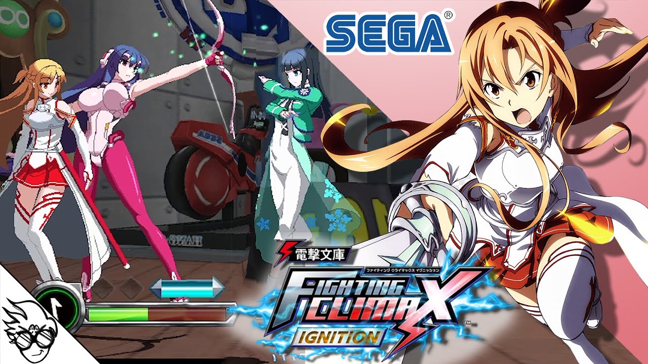 Dengeki Bunko: Fighting Climax Ignition (Arcade/2015) - Asuna [Playthrough/LongPlay](電撃文庫: 結城 明日奈)