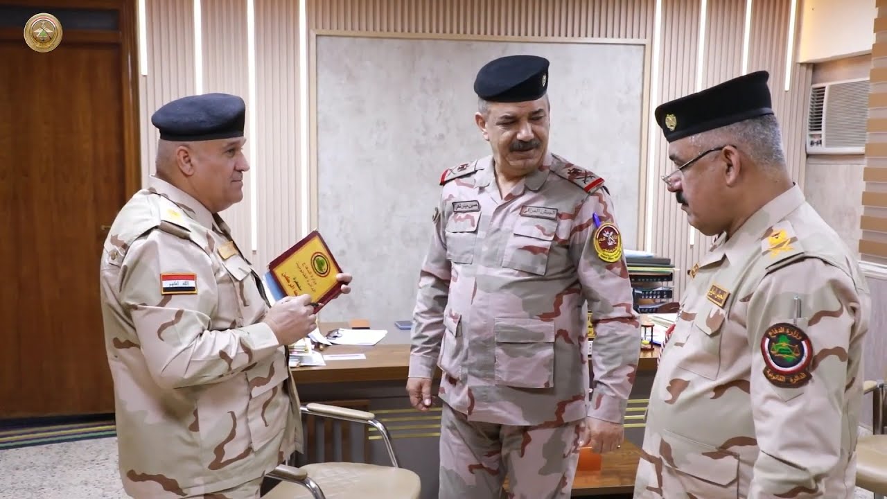المفتش العسكري العام يشرف على إجراء التفتيش التعليمي للدائرة القانونية ومديرياتها