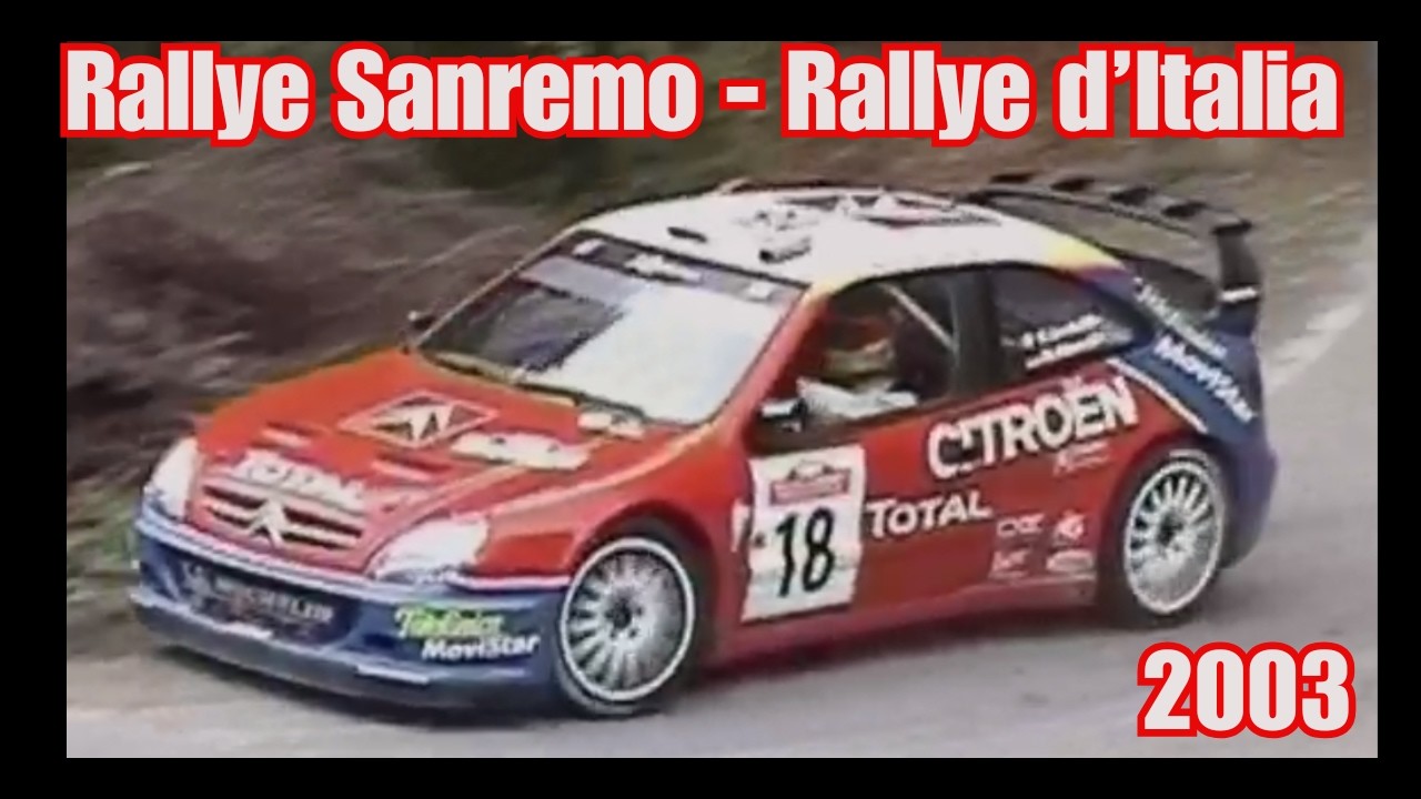 Rallye Sanremo - Rallye d'Italia 2003