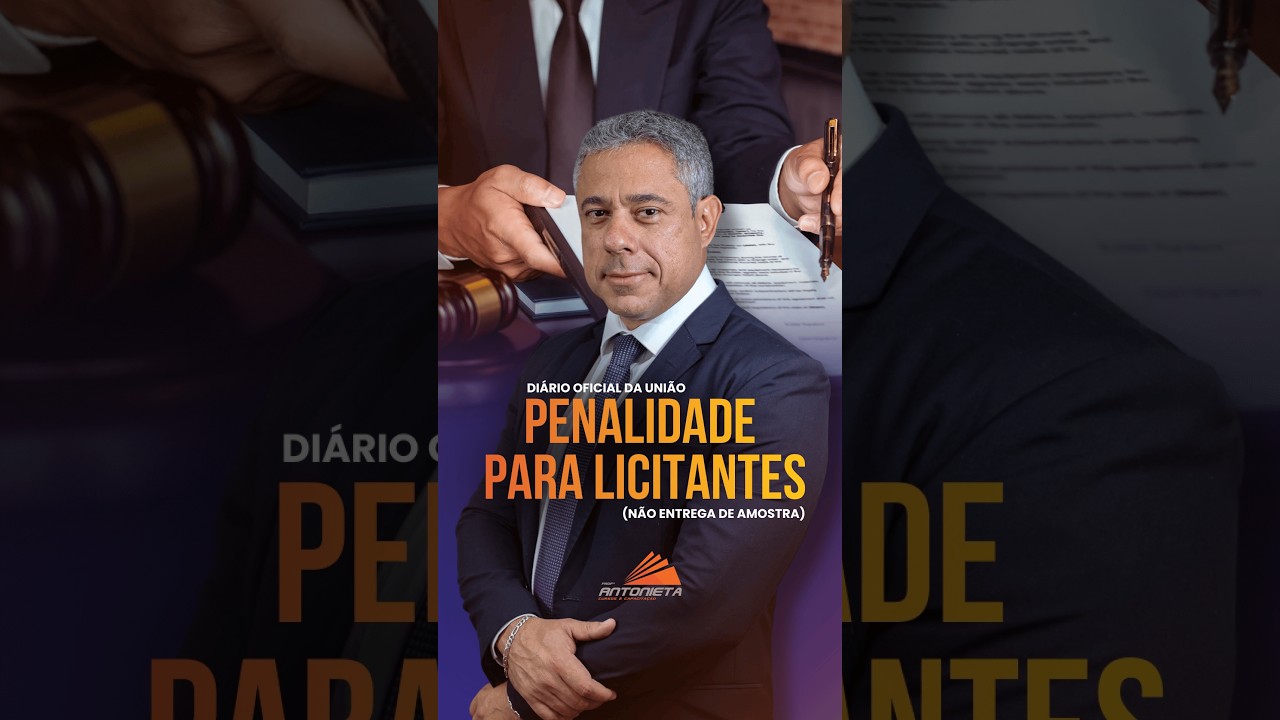 Penalidade para Licitantes (Não entrega de amostra)