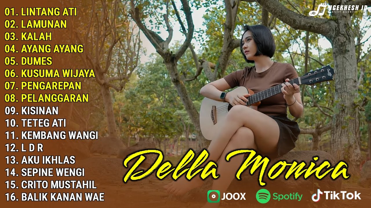 Lagu Jawa Akustik Terbaik 2026 | LINTANG ATI, LAMUNAN | Della Monica Cover | Full Album Terbaru 2026