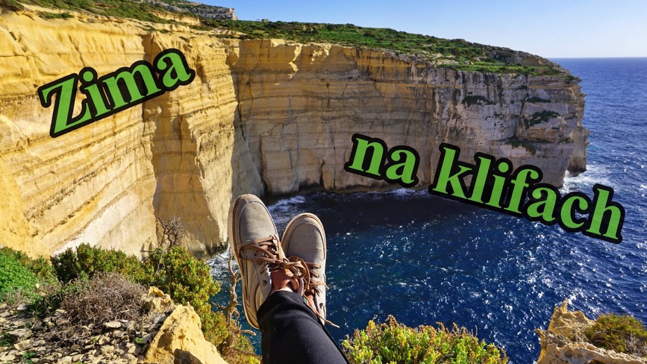 Zima na klifach - Gozo aktywnie: Spacer od Xlendi Bay do klif&oacute;w Sanap