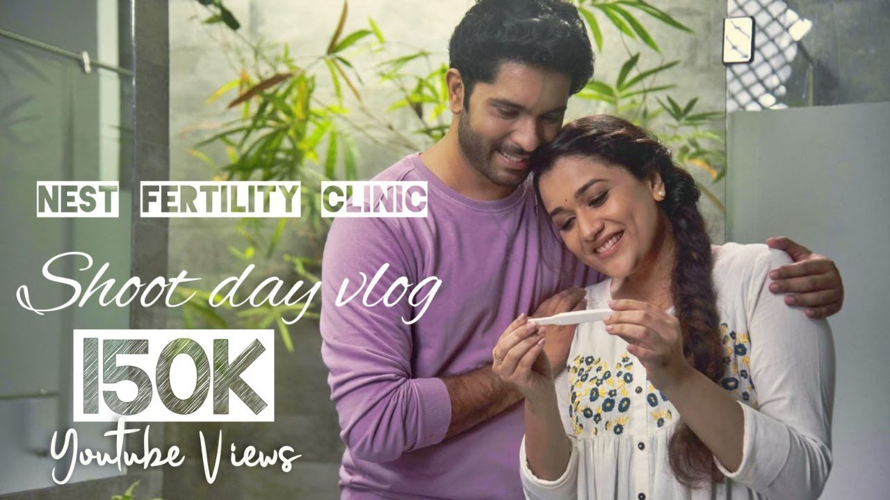 Shoot day vlog !! l Nest Fertility Clinic l Parvathy Krishna | Sreeram Ramachandran