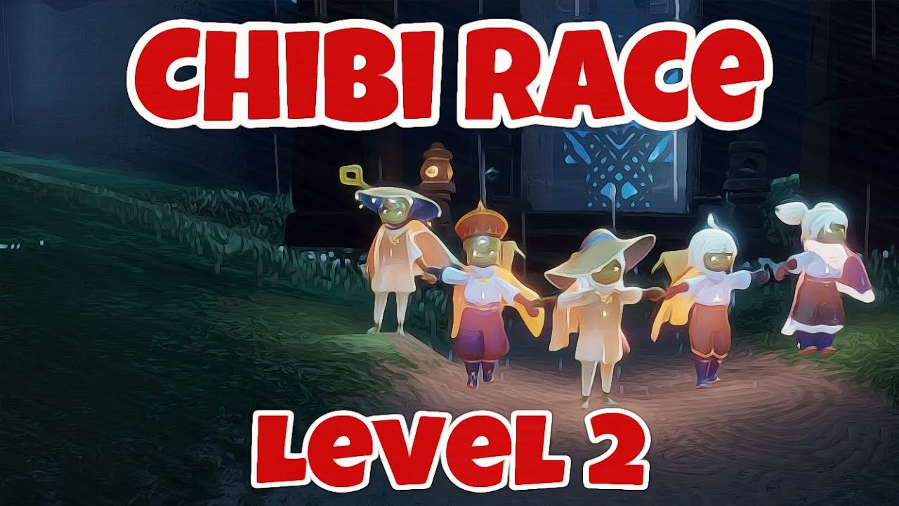 MINI GAME SERIES: CHIBI RACE in Forest 🌳 | LEVEL 2 | Sky children of the light| Noob Mode