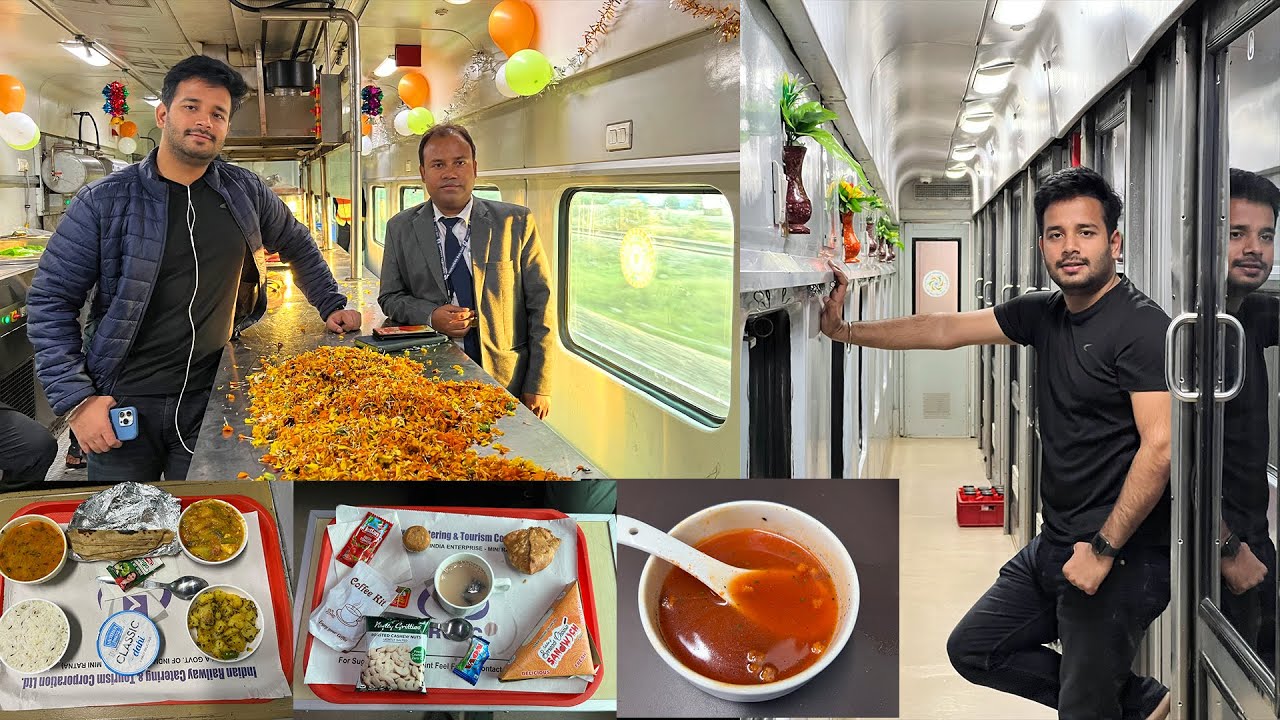 CHENNAI RAJDHANI FIRST AC JOURNEY || Food service in first ac is back 😍💕