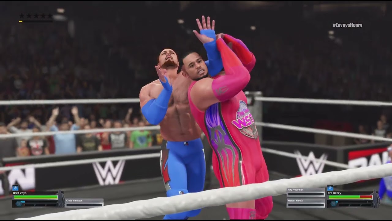 WWE 2K25 (PS5) - Bret Zayn vs. Tre Henry: WWE Raw, January 19, 2026 [HD]