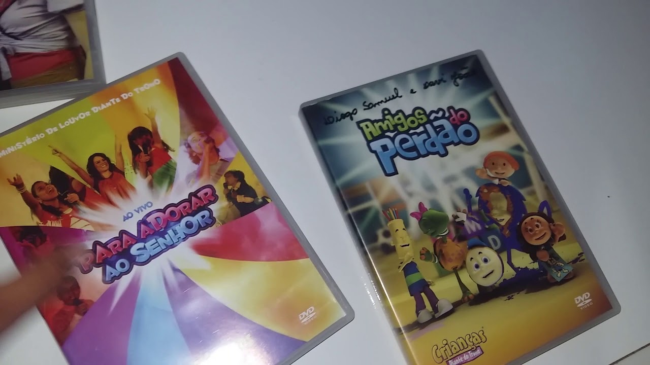 Coleção de DVD's Crianças Diante do Trono parte 2