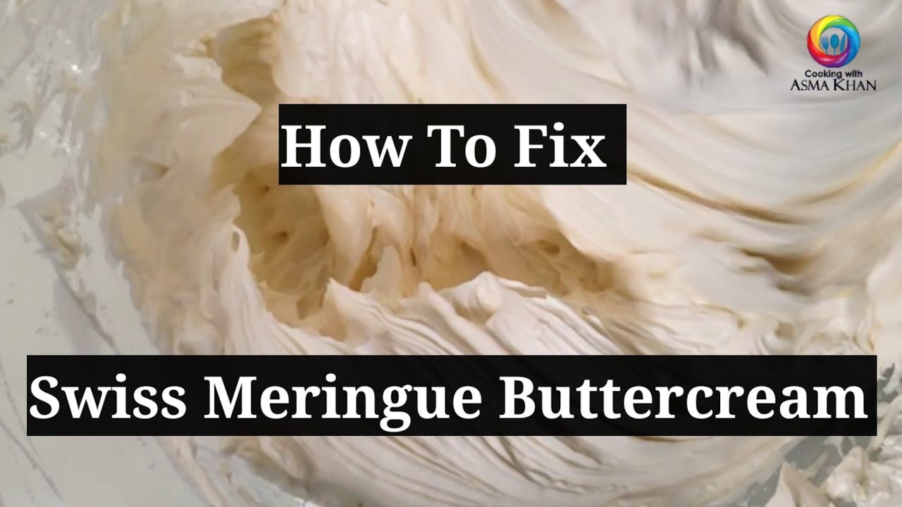 How to Fix Curdled or Broken Swiss Meringue Buttercream |How to Re-use the Buttercream