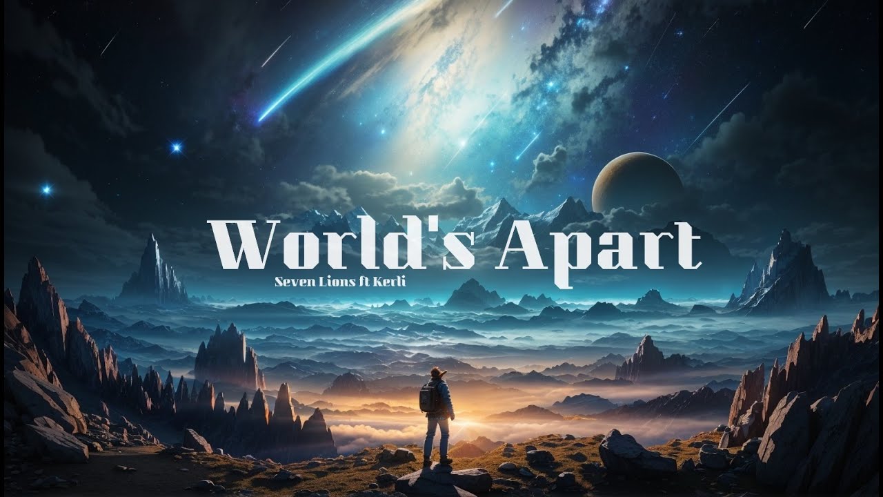 Seven Lions ft Kerli - Worlds Apart ( Lyrics )