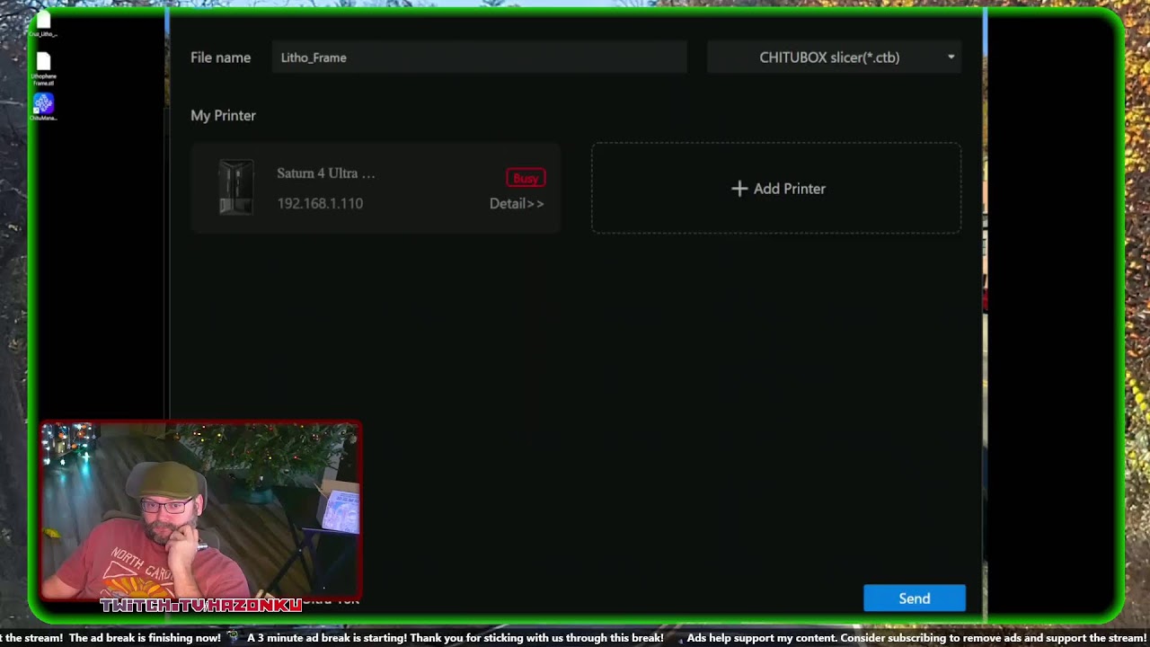 Printing a Custom Lithophane Frame!
