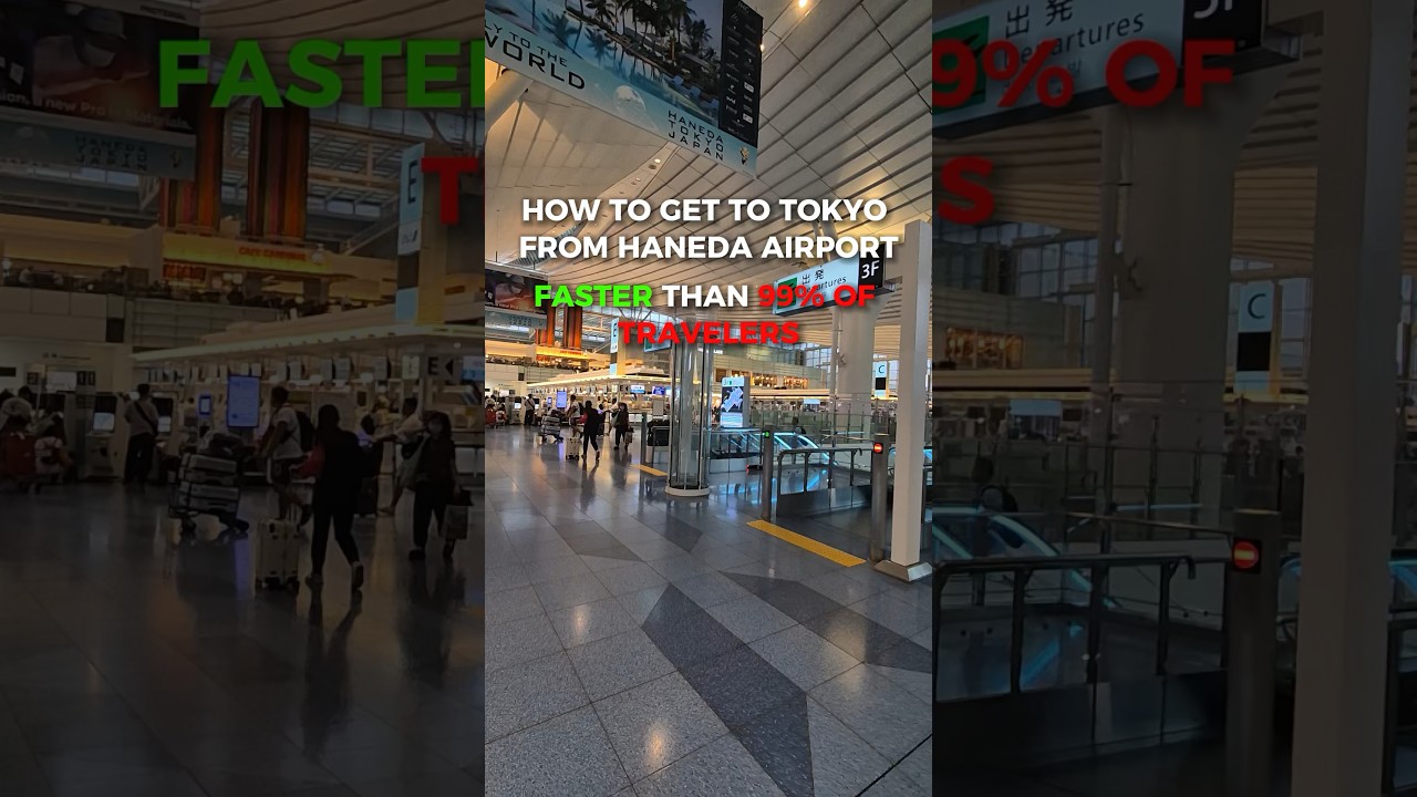 Fastest way to get to Tokyo from Haneda Airport