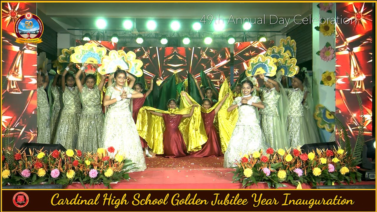 2 Group Dance | Cardinal High School Golden Jubilee Year Inauguration