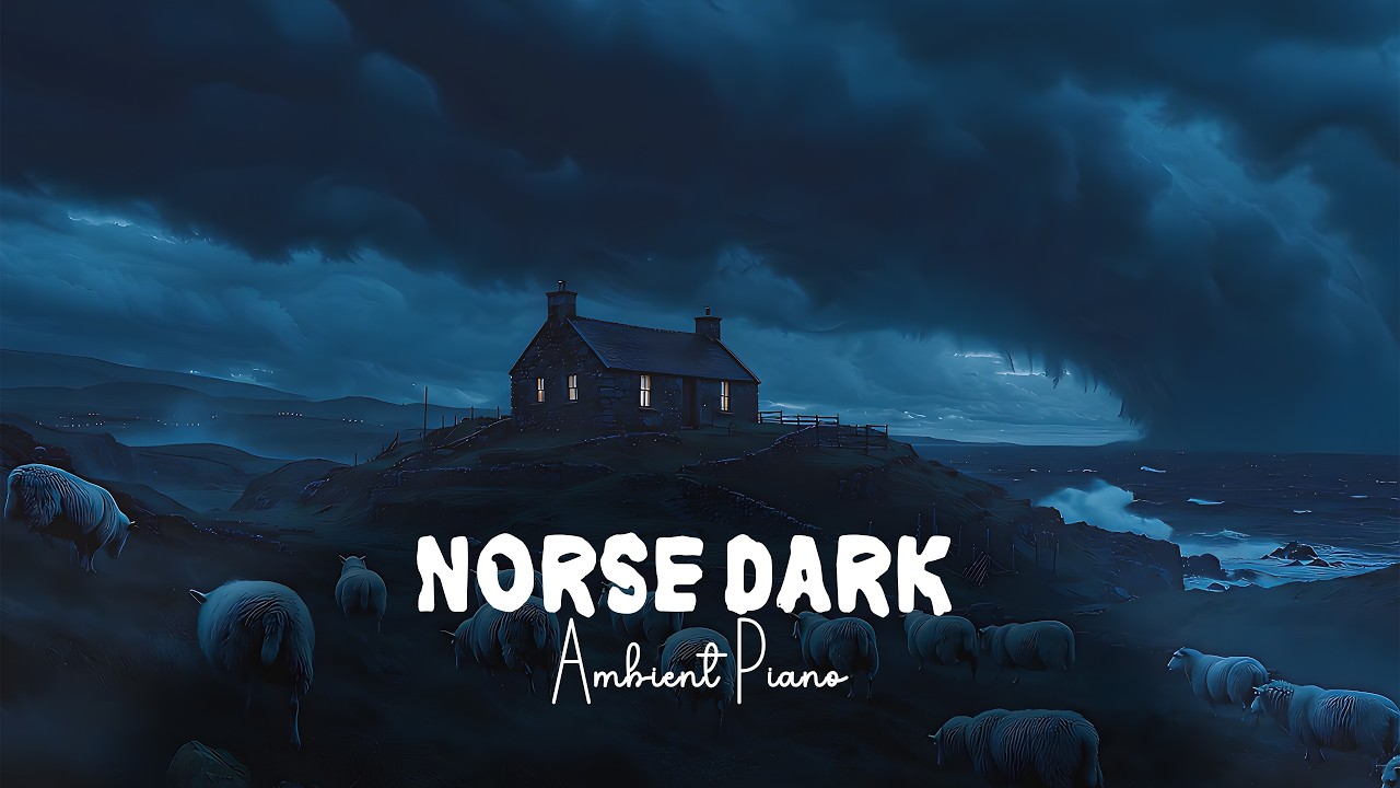 Norse Dark Ambient Piano & Cinematic Soundscape |Cold Ocean Mist, Fog & Isolation