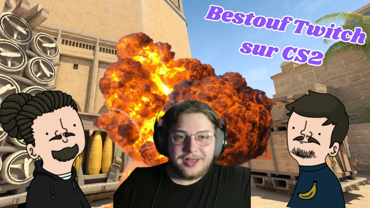 Mirage c'est vraiment bien ! - Best ouf twitch CS 2 !