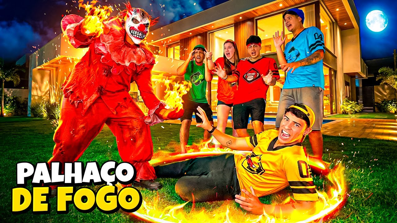 COMPRAMOS PYRO O PALHAÇO DE FOGO DA DARKWEB *me queimei?
