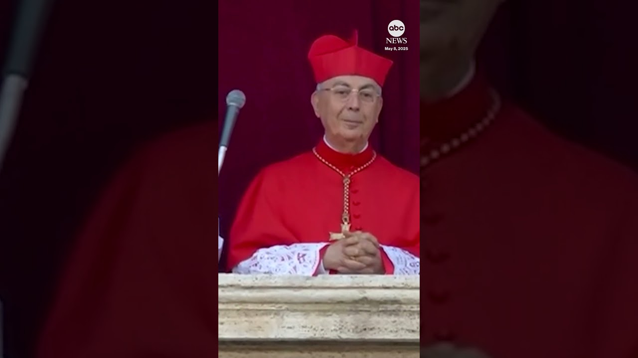 American Cardinal Robert Prevost announced at pope