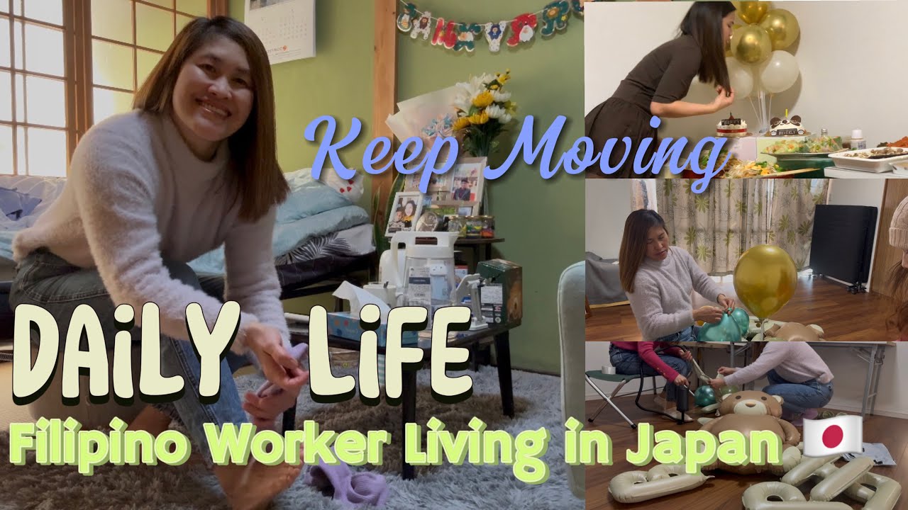Daily Life in Japan|How can I increase my earnings on YouTube|preparing balloons|first moving in PH