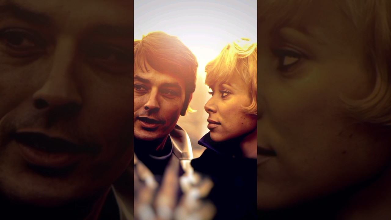 Alain DELON & Mireille DARC. Age evolution.