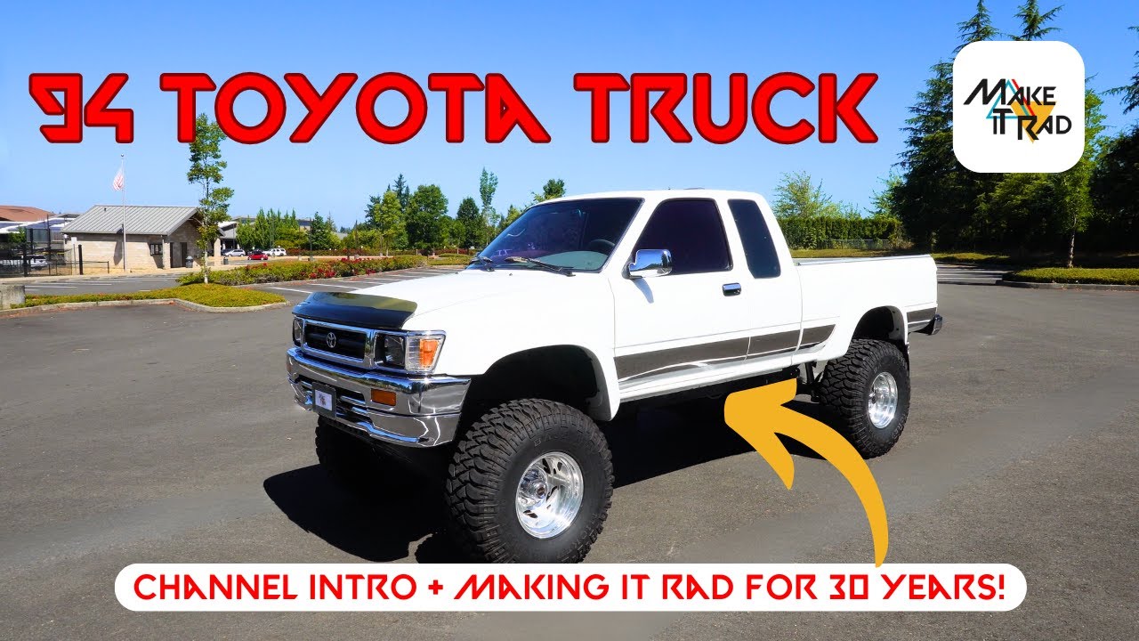 The 1994 Toyota (Hilux) Truck - Tacomas Legendary Sibling.
