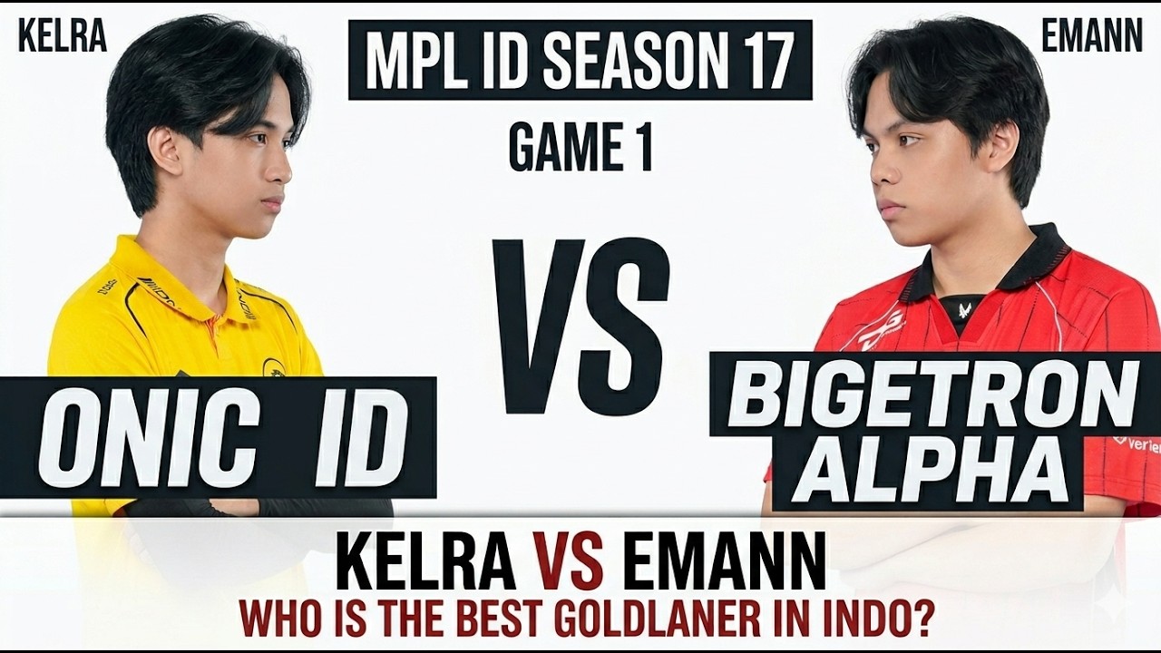 ONIC ID VS BIGETRON ALPHA | GAME 1 | MPL ID S17 W3 D2