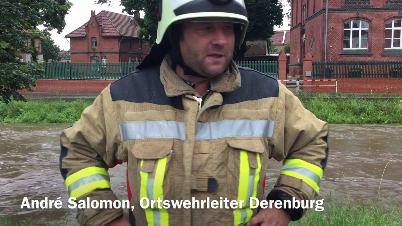 Hochwasser in Derenburg (Harz)