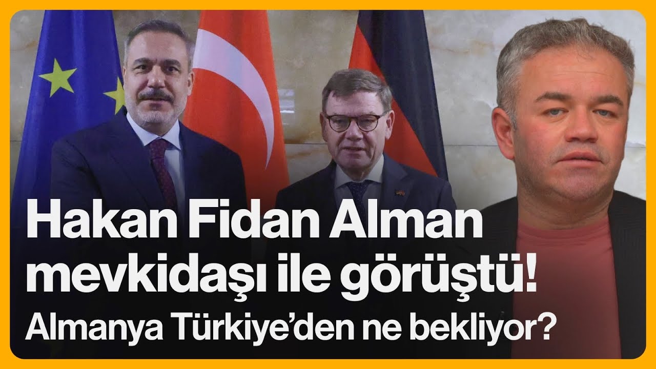 Hakan Fidan Alman mevkidaşı ile görüştü! Almanya Türkiye'den ne bekliyor? | 28 Kasım 2025