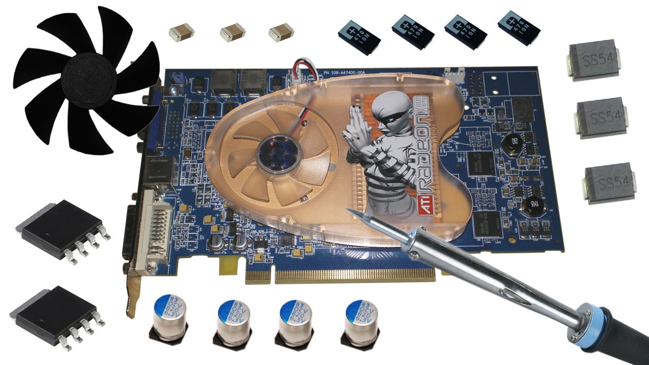 Radeon x800 GTO доработка для разгона