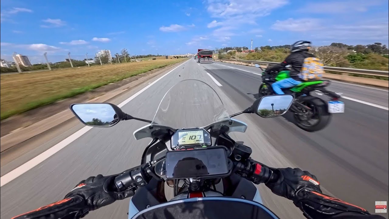 VIAGEM de MOTO até a PADARIA REAL em Sorocaba (pt.1) | Yamaha R3 na Estrada [4K]