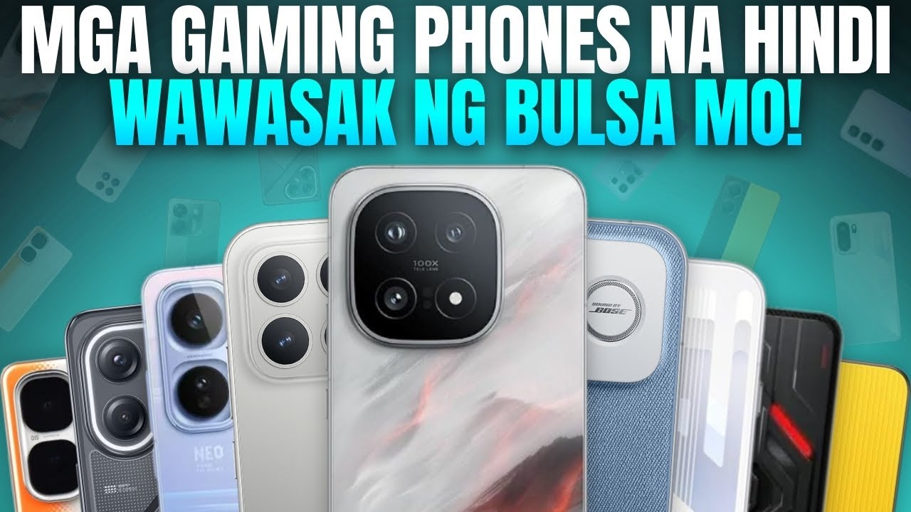 BEST GAMING PHONES NA HINDI WAWASAK NG BULSA MO NGAYONG 2025-2026! Bagsak Presyo Na!
