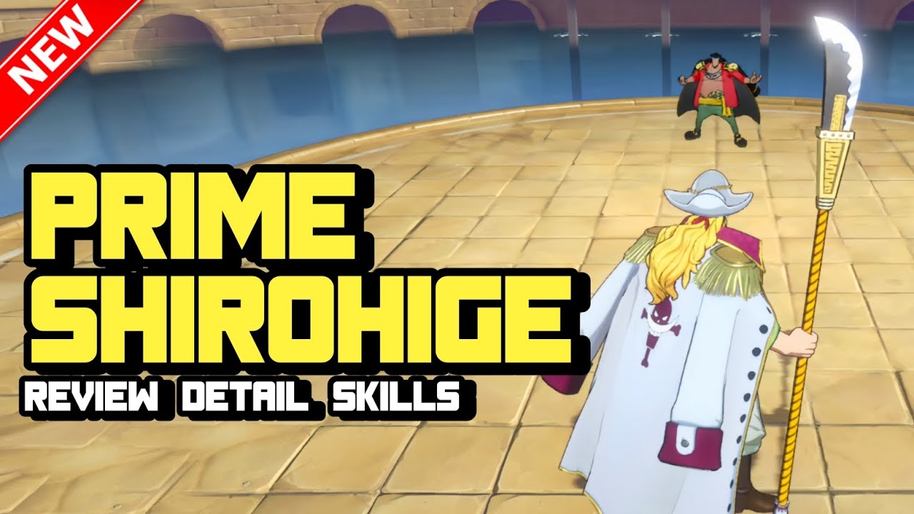 📚 Review Detail Skills Prime Shirohige & Code Redeem • One Piece Fighting Path