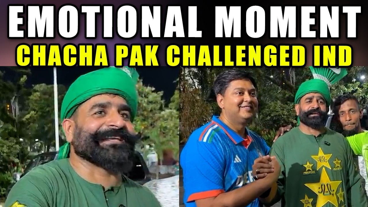 Chacha Pakistani Gets Emotional 😢 | Remembers Asia Cup 2023 & His Father | Sends Message to India