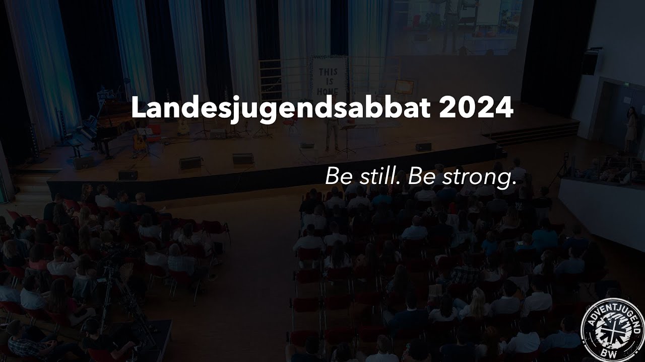 Be still. Be strong. | Sebastian Wulff | Landesjugendsabbat 2024