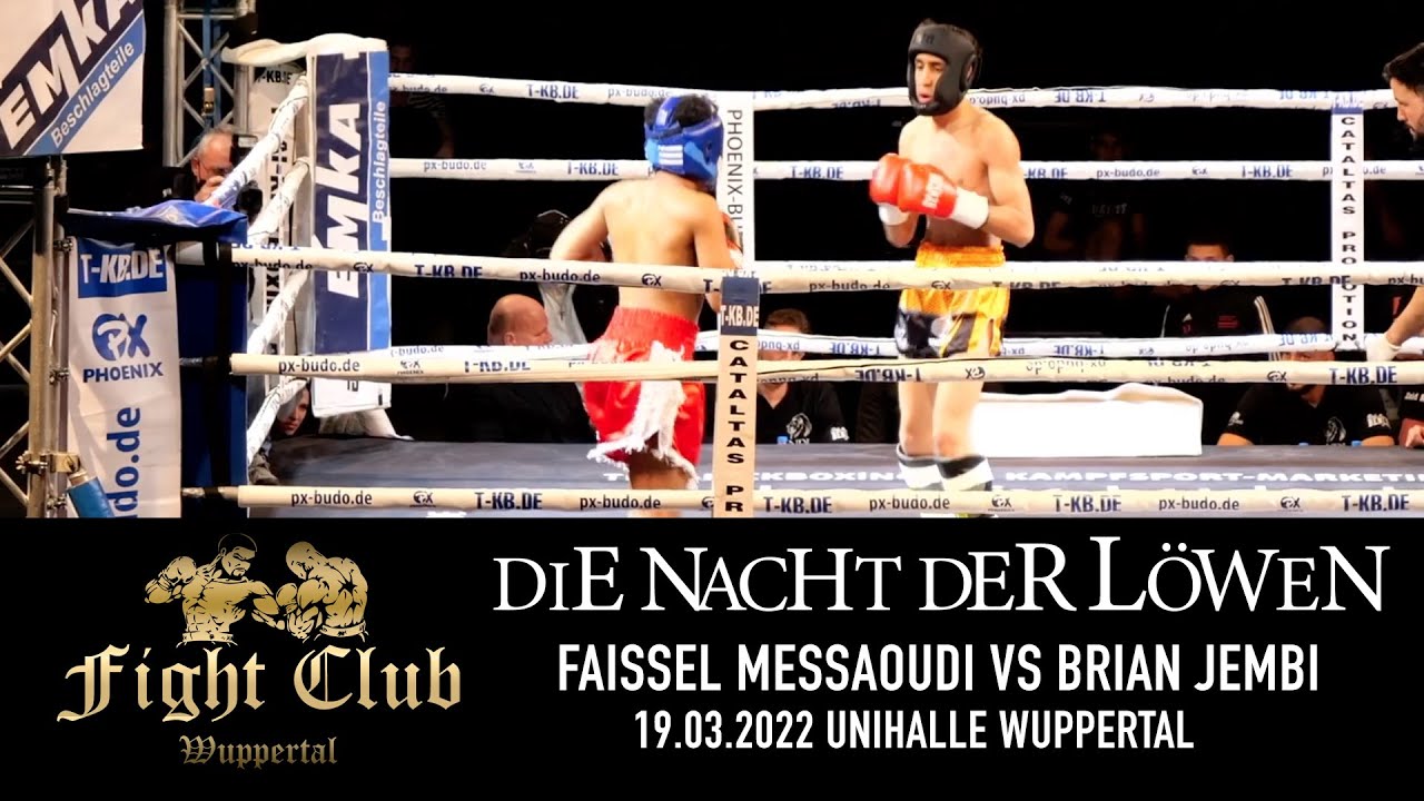 Fight Club Wuppertal präsentiert: Faissel Messaoudi vs Brian Jembi