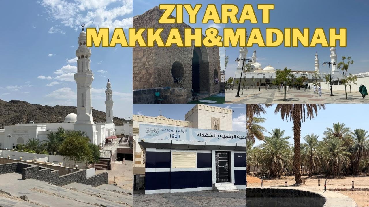 TOP 12 PLACES TO VISIT IN MAKKAH & MADINAH || UMRAH VLOG ||