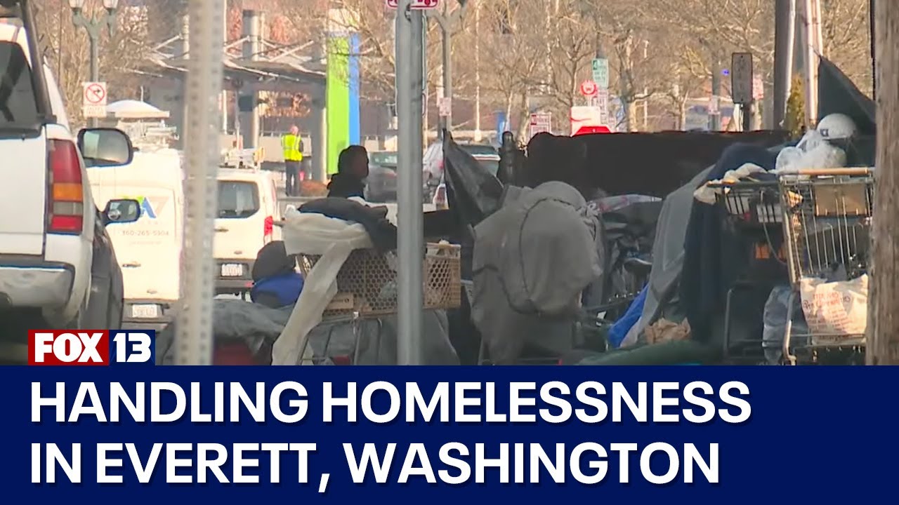 WSDOT, Everett Mayor at odds over homeless encampment work | FOX 13 Seattle