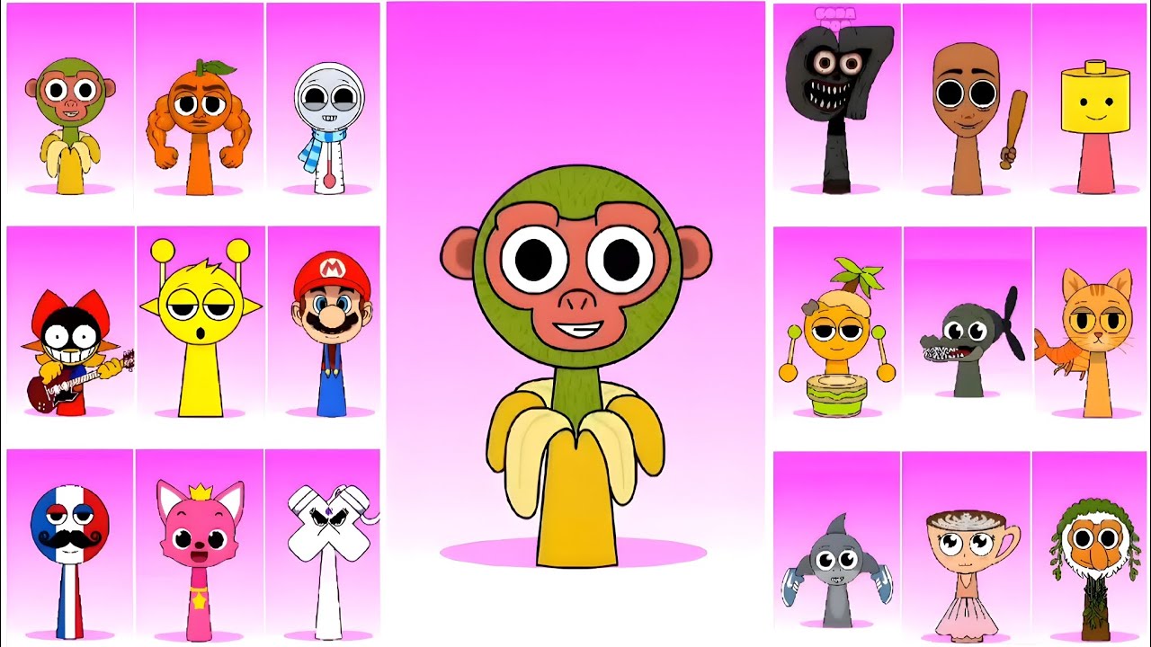 Sprunki OC Mega - Mix Phase 2 #sprunki #sprunkioc #incredibox #incrediboxsprunki #numberblocks
