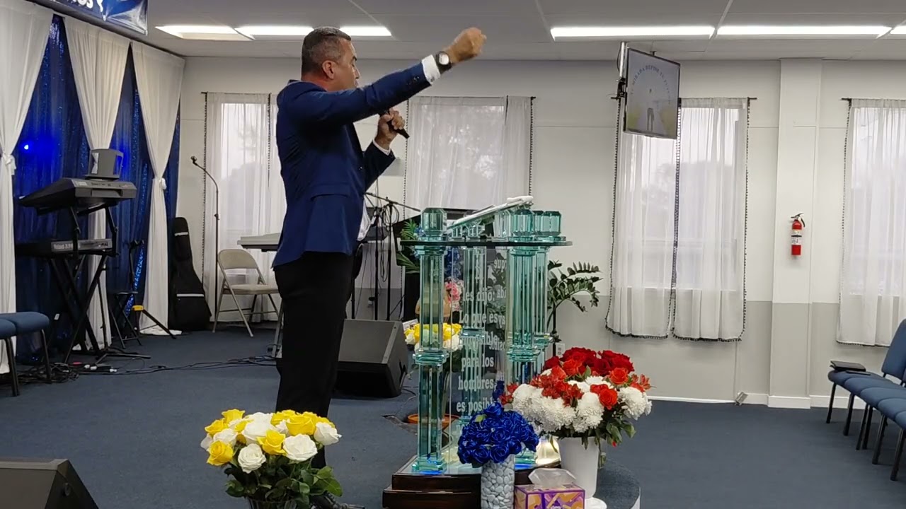 Predica Evangelista Efrain Arias Iglesia Evangélica Apóstoles y Profetas Nueva Jerusalén de md 
