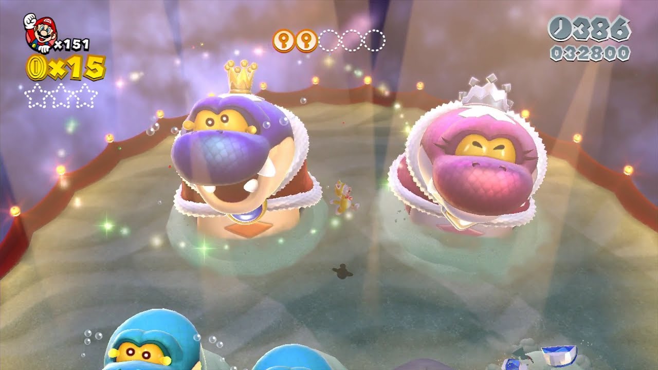 【スーパーマリオ3Dワールド】フラワー-12「ボスパラダイス」