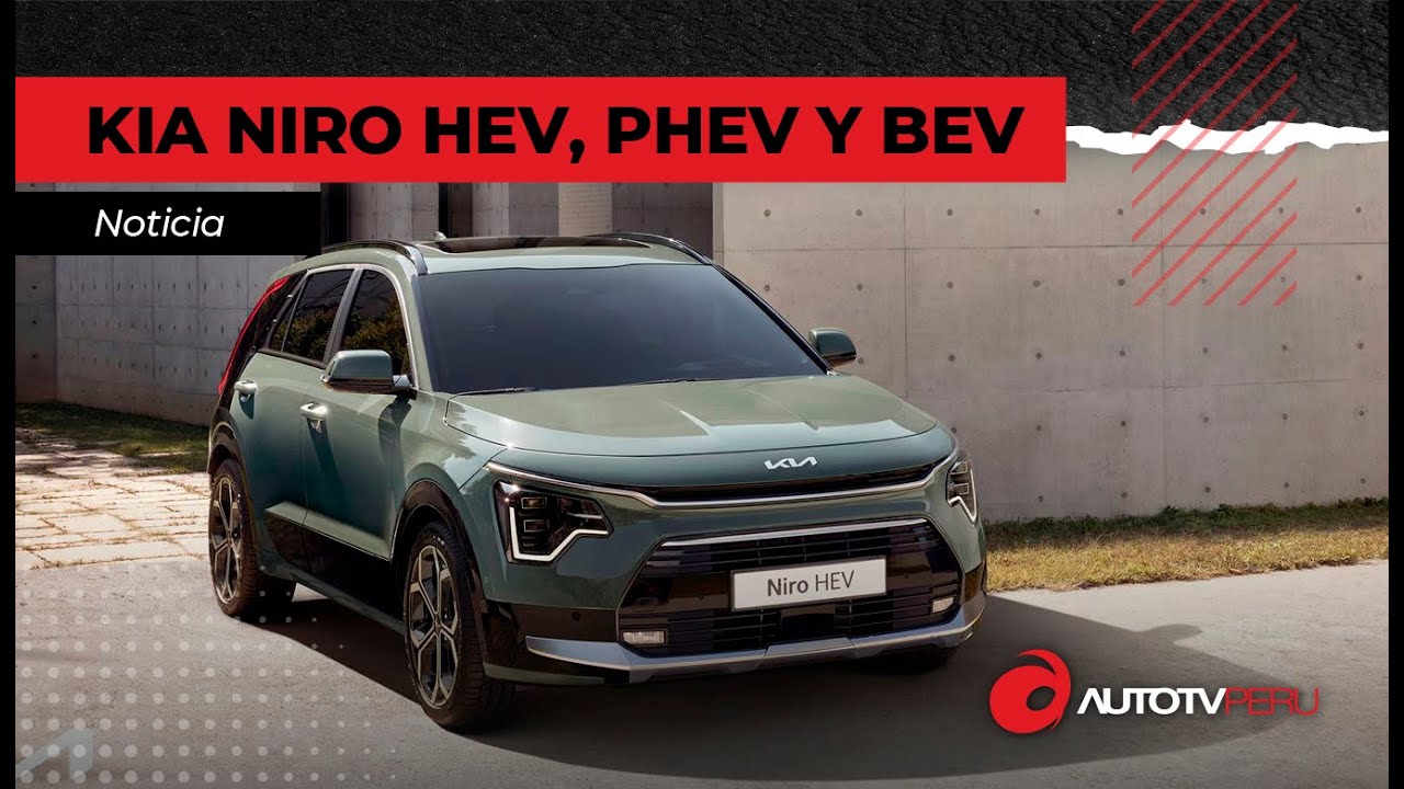 Nuevo Kia Niro 2022 y sus variantes h&iacute;brido enchufable y totalmente el&eacute;ctrico.