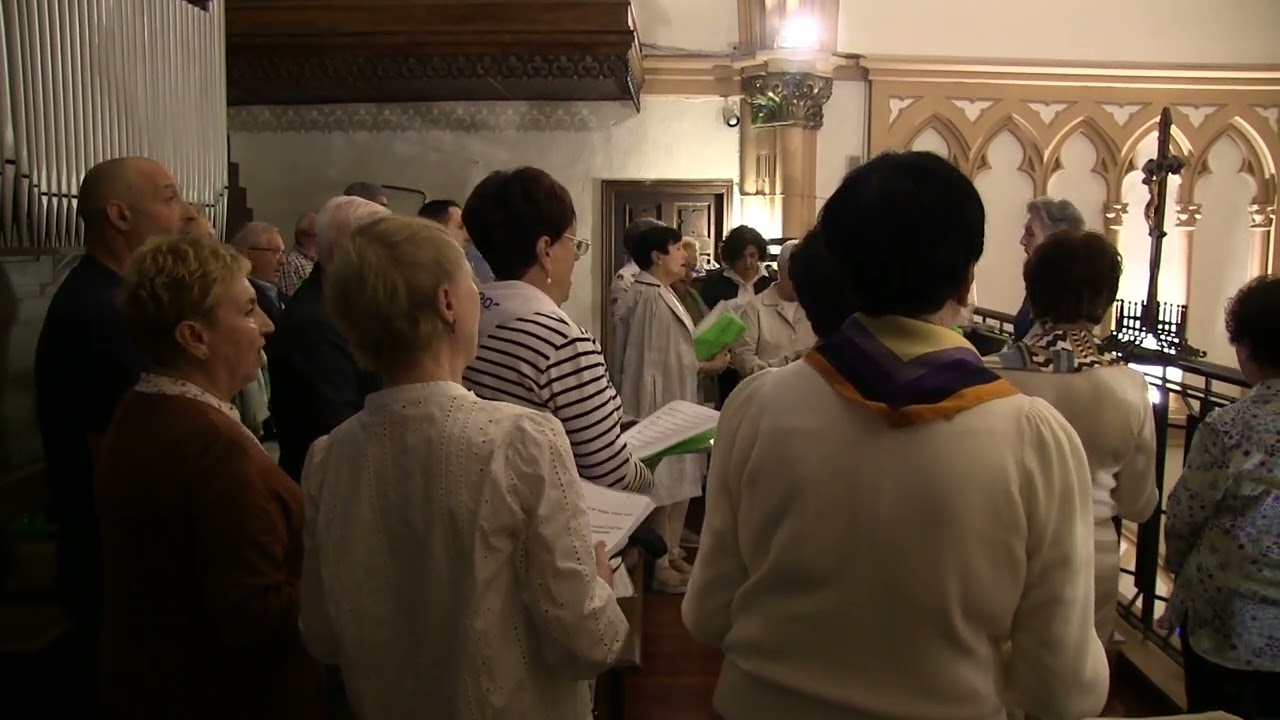 Coro parroquial, en la iglesia del Carmen