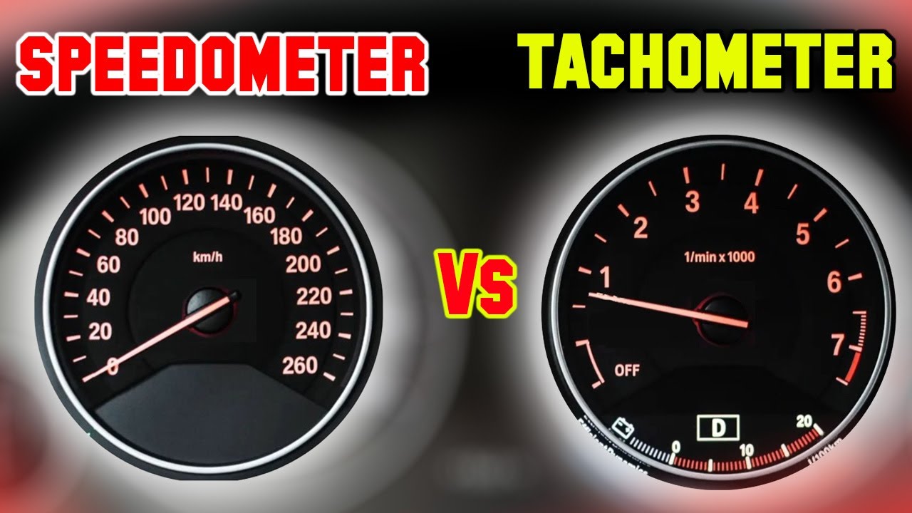 Speedometer vs. Tachometer: What's the Difference?