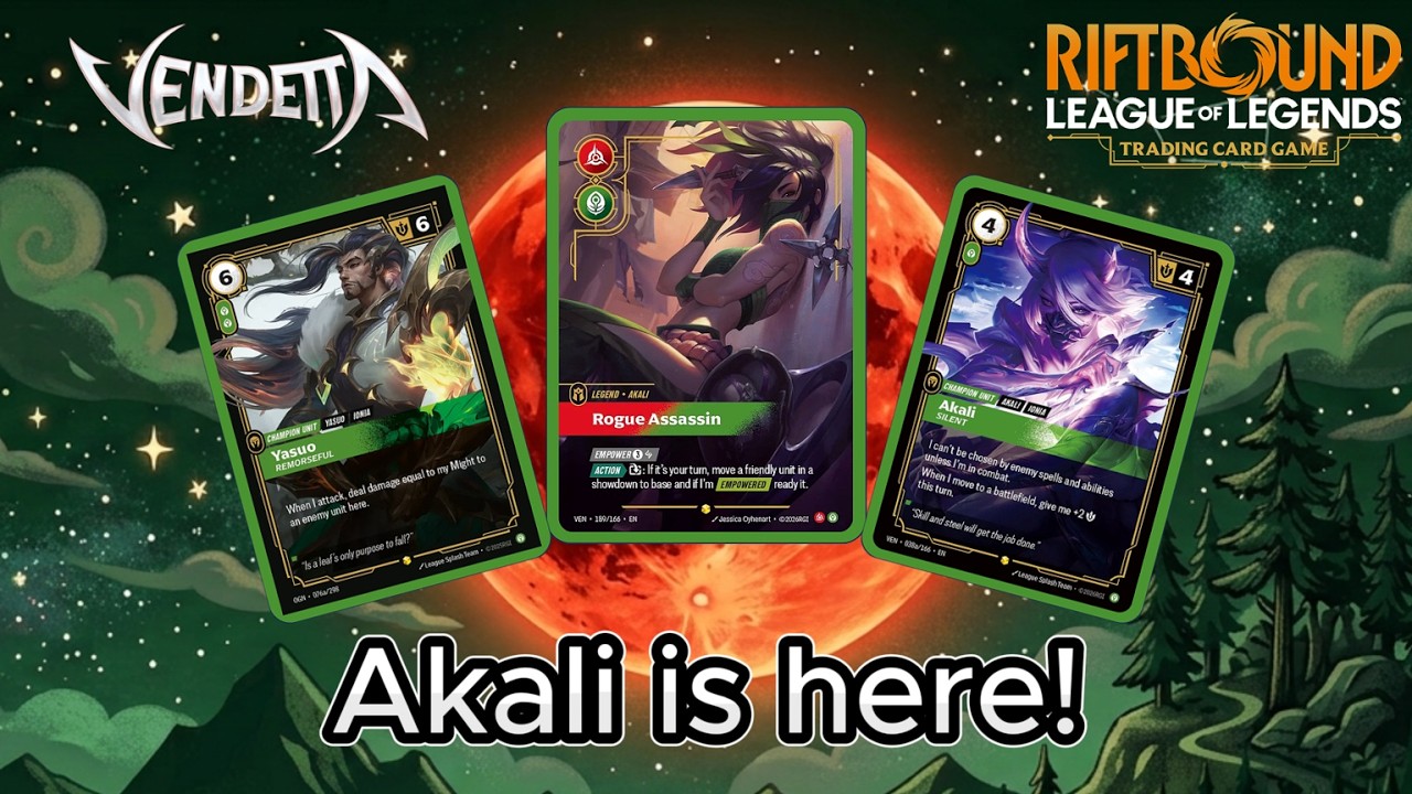 AKALI IS HERE! Akali Deck Profile + Gameplay